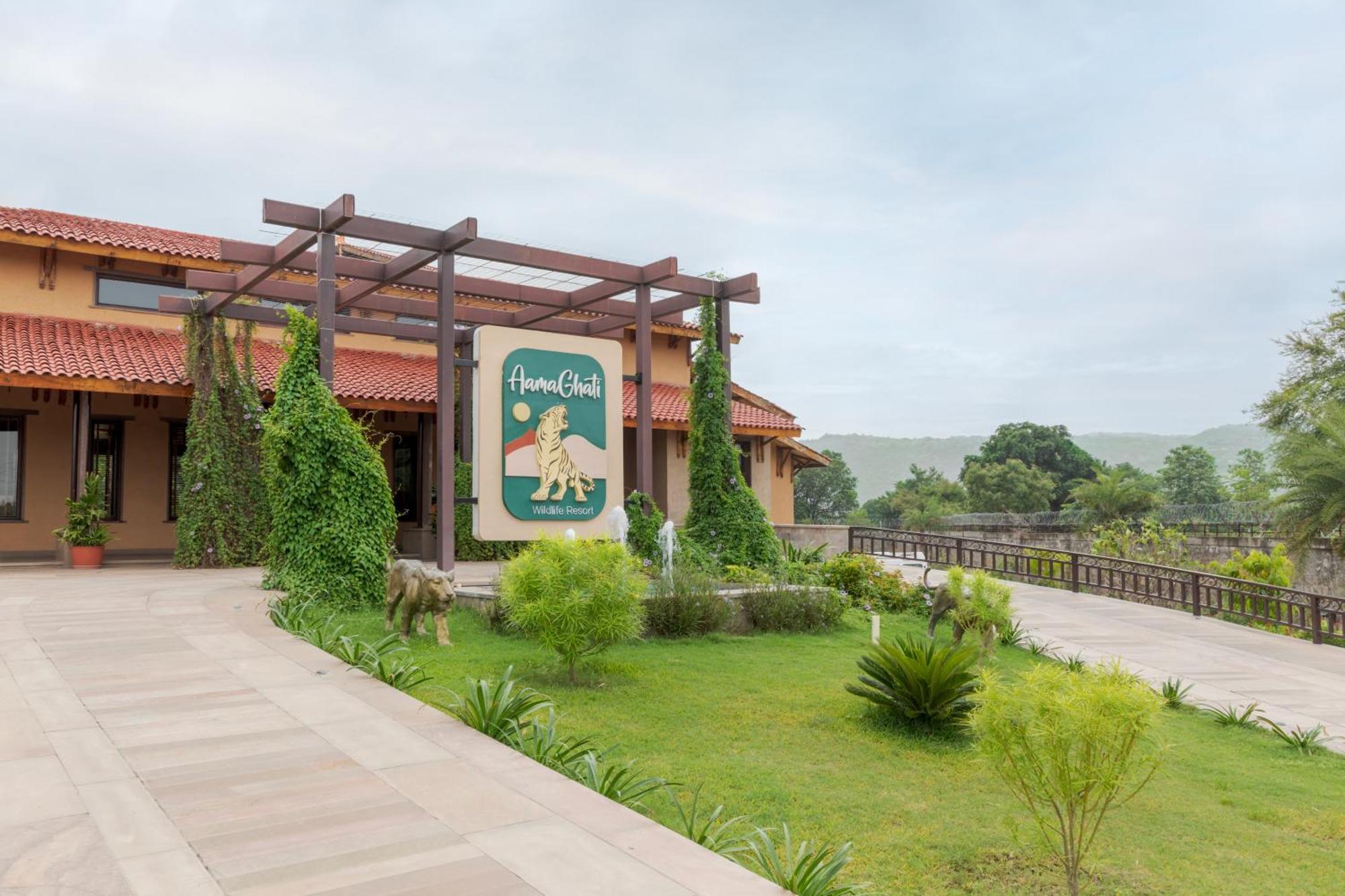 Aamaghati Wildlife Resort, Ranthambore Sawai Madhopur Εξωτερικό φωτογραφία